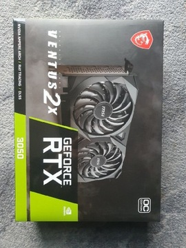 Karta graficzna MSI GeForce RTX3050 VENTUS2X OC 8G