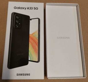 Pudełko od Samsung A33 5G – ORYGINAŁ! Komplet.