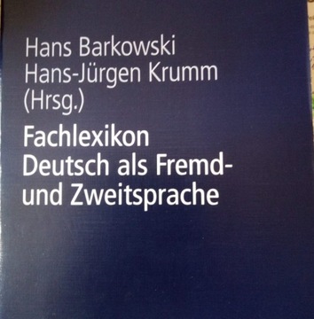 Fachlexikon Deutsch als Fremd- und Zweitsprache