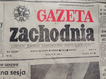 Gazeta zachodnia 1980