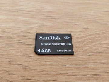 Karta pamięci Memory Stick Pro Duo SanDisk 4 GB