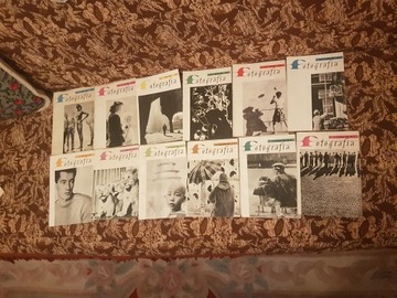 Fotografia magazyn komplet 12szt 1958 r