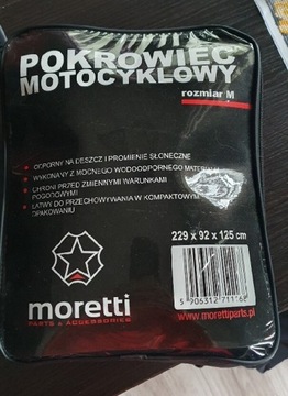 Pokrowiec na motocykl lub skuter