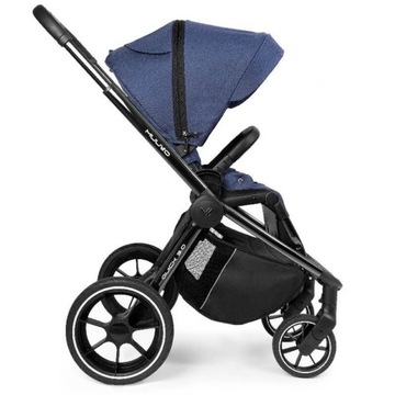 MUUVO Quick 3.0 Black Chrome spacerówka i gondola