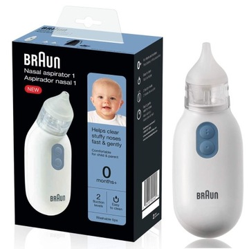 Braun - aspirator do nosa (NOWY)