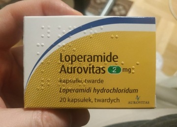 Loperamide Aurovita 20 kap., 2 mg