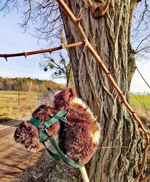 Koń Hobby Horse na kijku  zestaw - Gabi 