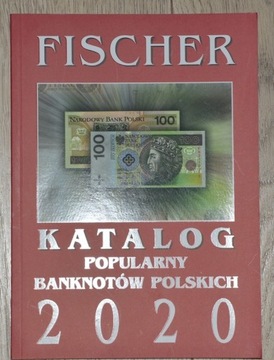 Katalog popularny banknotów polskich 2020 Fischer