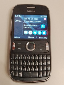 Piękna NOKIA 302 ASHA /BEZ SIMLOCKA /PL