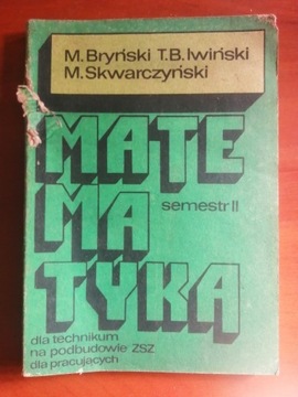 Matematyka semestr II