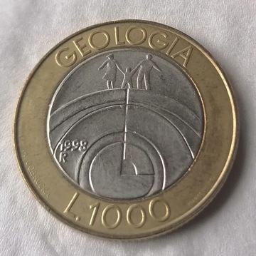 San Marino - 1000 lirów - 1998r.