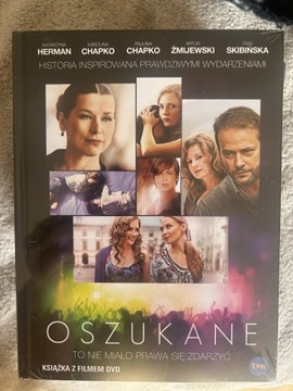 Książka z filmem DVD Oszukane