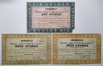 Gulden 1870 Kaiserslautern