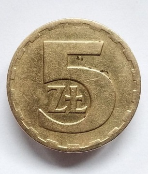 5 złoty 1976  ładna w kapslu