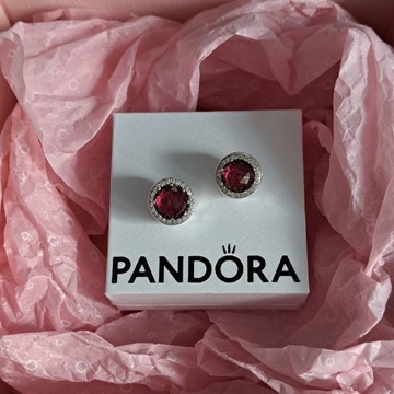 Pandora charms Różowy kamien 