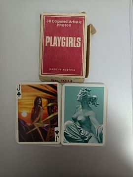  Vintage Playgirls No.1004 karty do gry cała talia