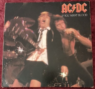 AC/DC If You Want Blood You've Got It LP 1978r EX/EX+