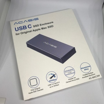 12+16 PIN obudowa dysku Apple - ACASIS USB C 3.2 