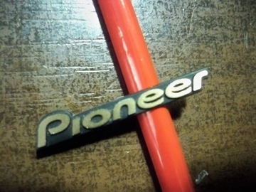 logo znaczek emblemat Pioneer ok. 39mm PLASTIK