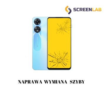 Naprawa wymiana szyby wyświetlacza OPPO A78