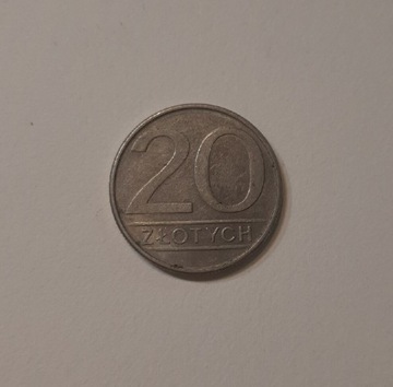 20 złotych_POLSKA_1986
