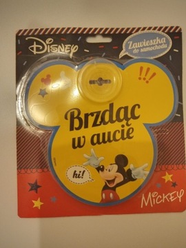 ZAWIESZKA DO AUTA - PRZYSSAWKA - BRZDĄC - DISNEY