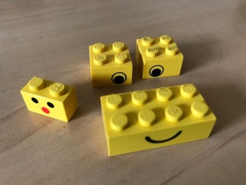 LEGO - klocki z buzią, 4 sztuki