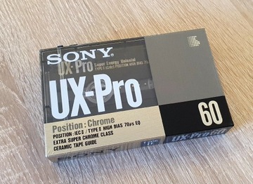 Kaseta magnetofonowa Sony UX Pro 60.