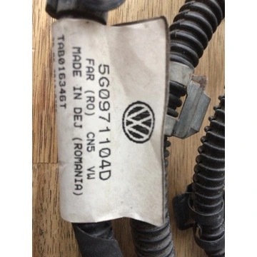 VW Golf 7 Wiązka PDC Tył