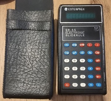 Enterprex SR-55 Electronic Sliderule zabytek 1975r