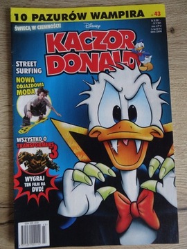 DISNEY__ KOMIKS KACZOR DONALD__ nr  43/2011