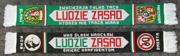 Szal Śląsk Wrocław Miedz Lechia Motor  firma OK