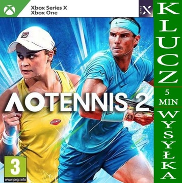 AO Tennis 2 Xbox One X|S Series X|S Klucz Cyfrowy