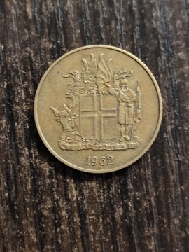 Islandia 1962r 1 krona