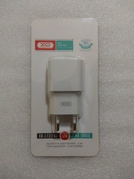 Ładowarka sieciowa USB-A 5V/2.4A XO-L73(EU)