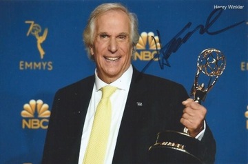 Henry WINKLER oryginalny autograf film aktor