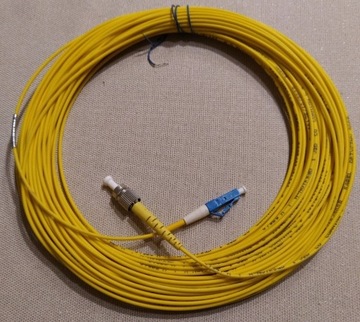 Patchcord światłowód SM FC/PC - LC/PC simplex 20m