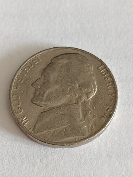 USA 5 cent 1976 rok