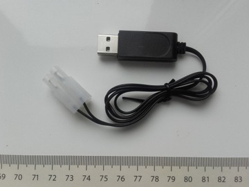 Ładowarka USB do akumulatorów 6V, 300mA wtyczka KE
