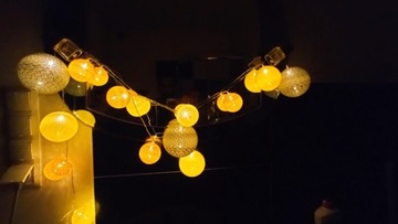 klimatyczne lampki dekoracyjne LED