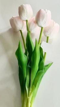 Tulipany Silikonowe Bukiet Tulipanow Gumowych 5szt.