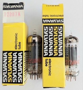  Sylvania 12bh7 - para - NOS/NIB - USA