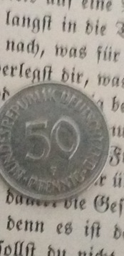 50 Pfennig Niemcy 1980 