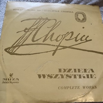 Winyl Fryderyk Chopin Dzieła Wszystkie Mazurki II