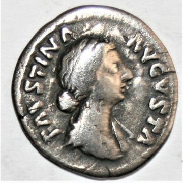 Denar Faustina II 156-175 n.e