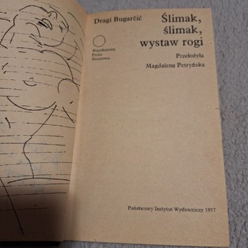 Ślimak ślimak wystaw rogi