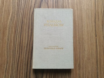 Księga Psalmów Leopold Staff