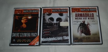 Magazyn Sztuki Dokumentu DVD 3 filmy