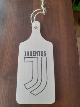 Juventus Turyn.  Deska do krojenia ozdobna