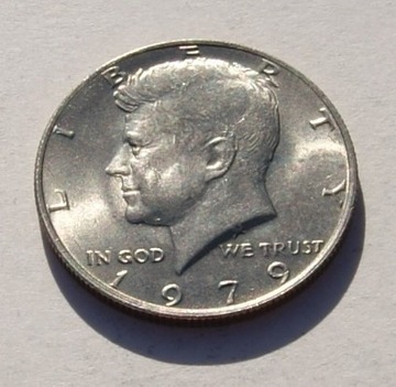 1/2 dolar 1979 half dollar Kennedy Stan!!!